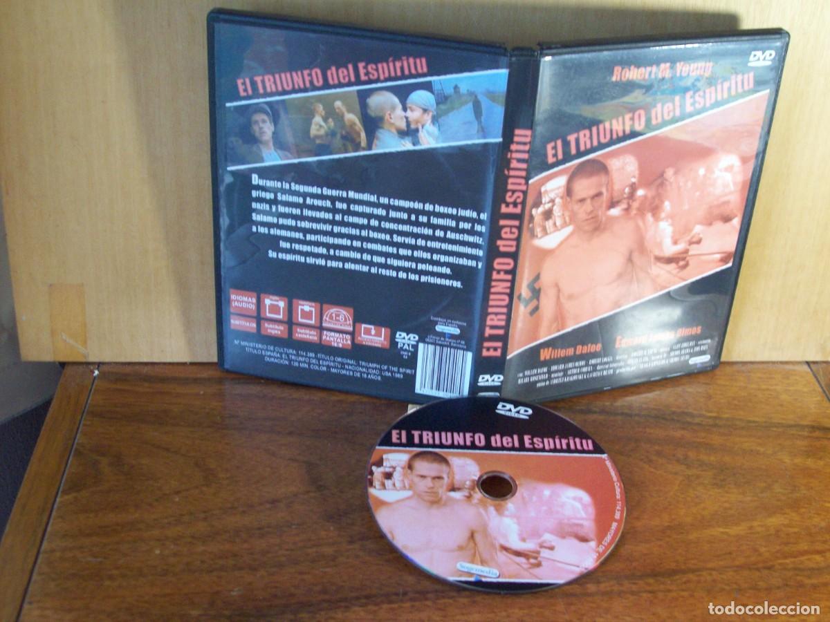 Cine: EL TRIUNFO DEL ESPIRITU - WILLEM DAFOE - EDWARD JAMES OLMOS -ROBERT LOGGIA - DVD