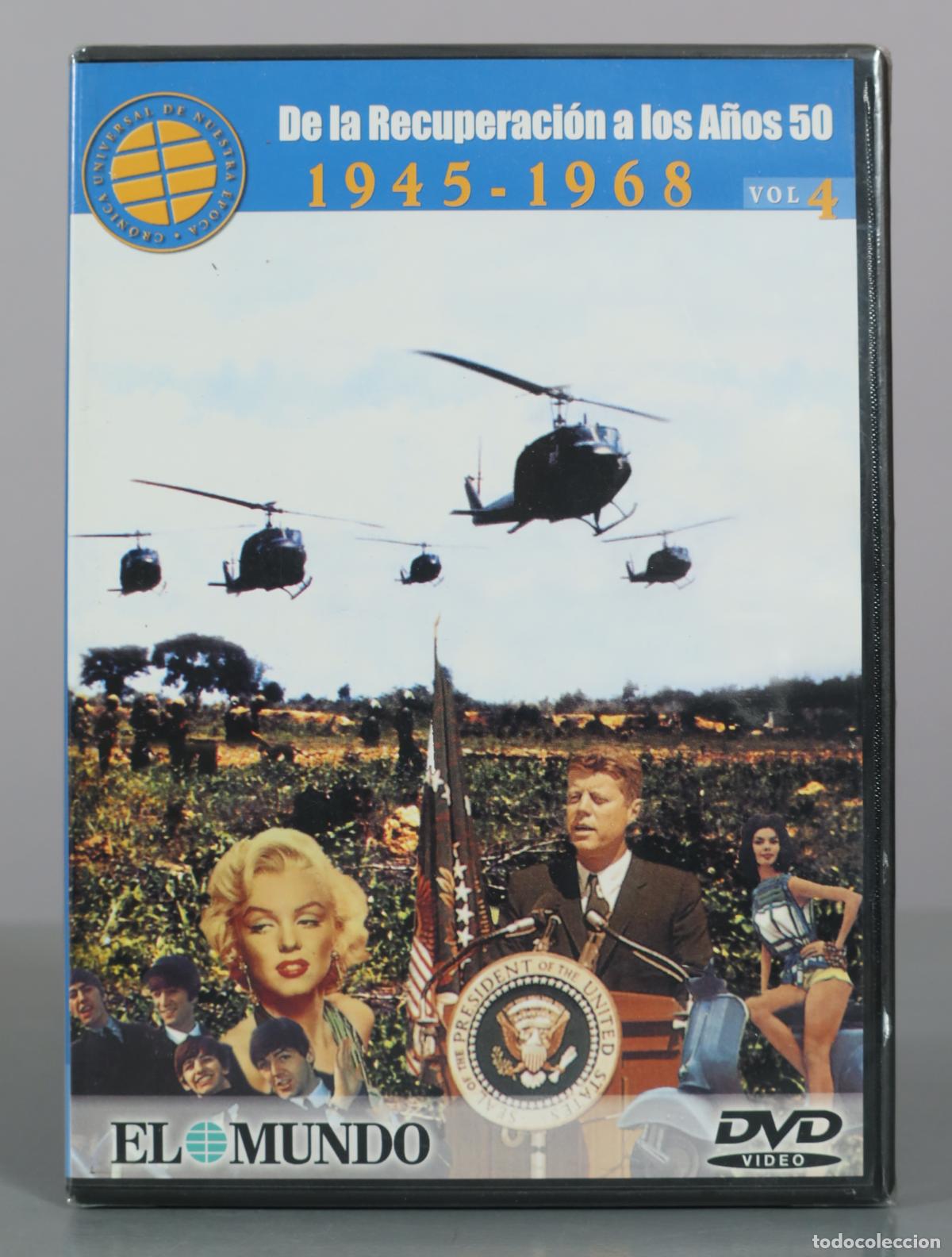 Cinema: DVD. Cr&oacute;nica Universal de Nuestra &Eacute;poca - De la Recuperaci&oacute;n a los A&ntilde;os 50 Vol 4 . PRECINTADO