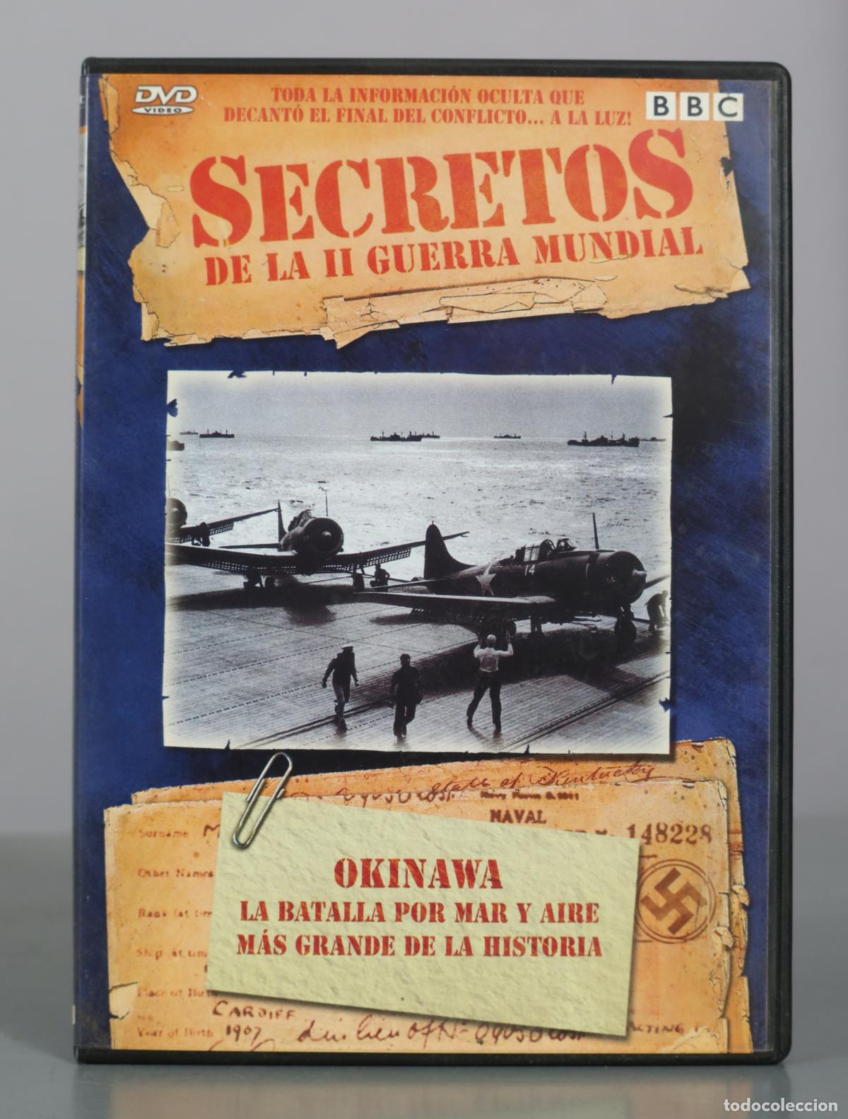 Cine: DVD. Secretos de la II Guerra Mundial - Okinawa la batalla por mar y aire m&aacute;s grande de la historia