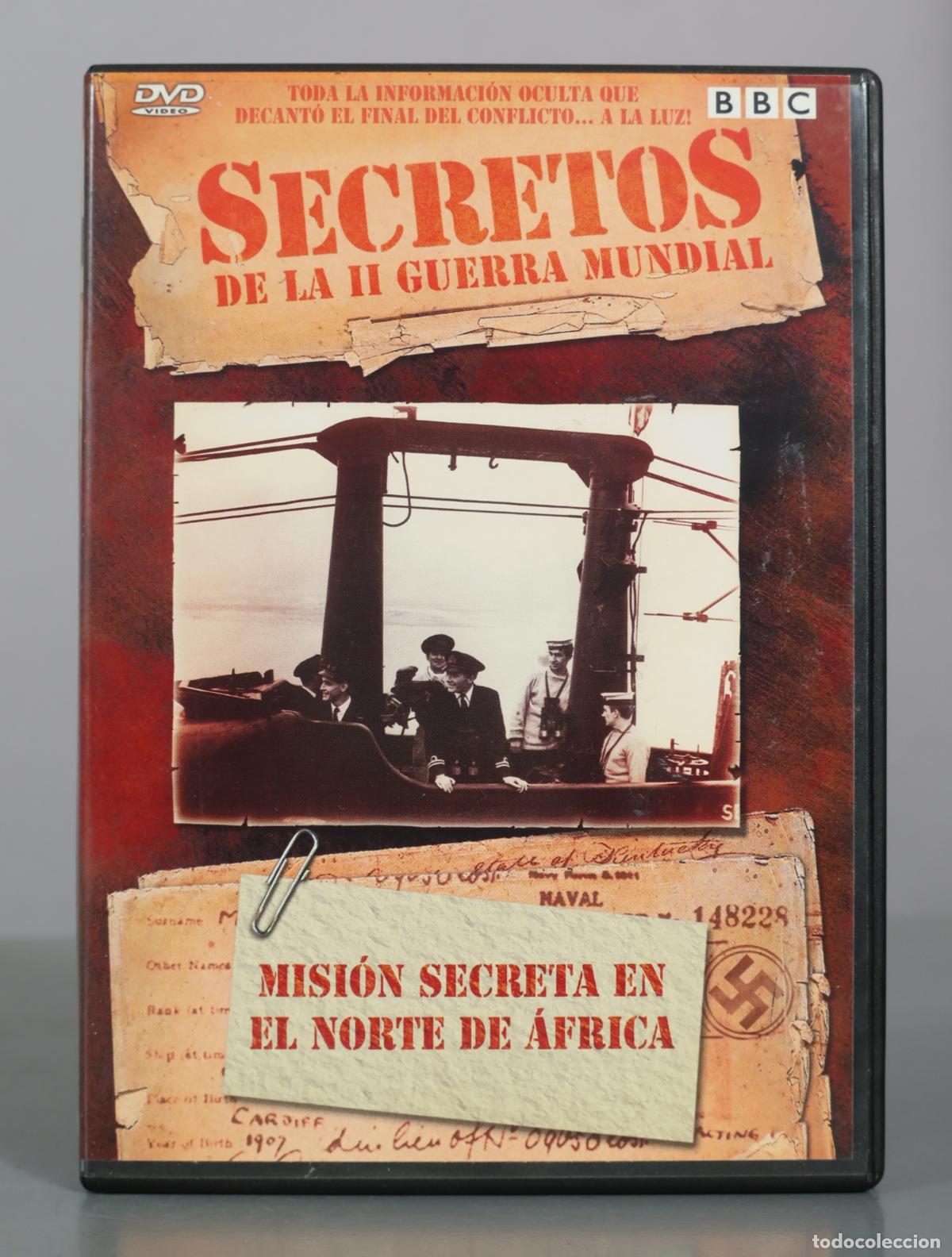Cine: DVD. Secretos de la II Guerra Mundial - Misi&oacute;n secreta en el norte de &Aacute;frica