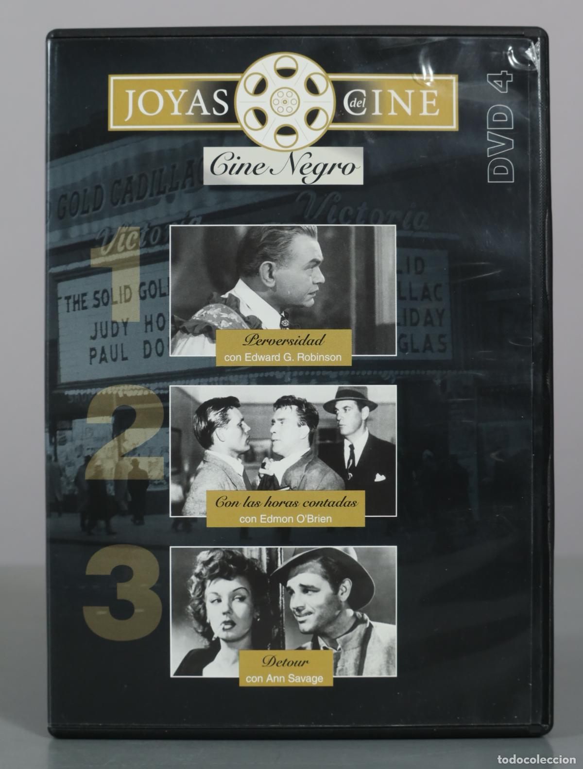 Cine: DVD. Joyas del Cine - Cine Negro: Perversidad - Con las horas contadas - Detour