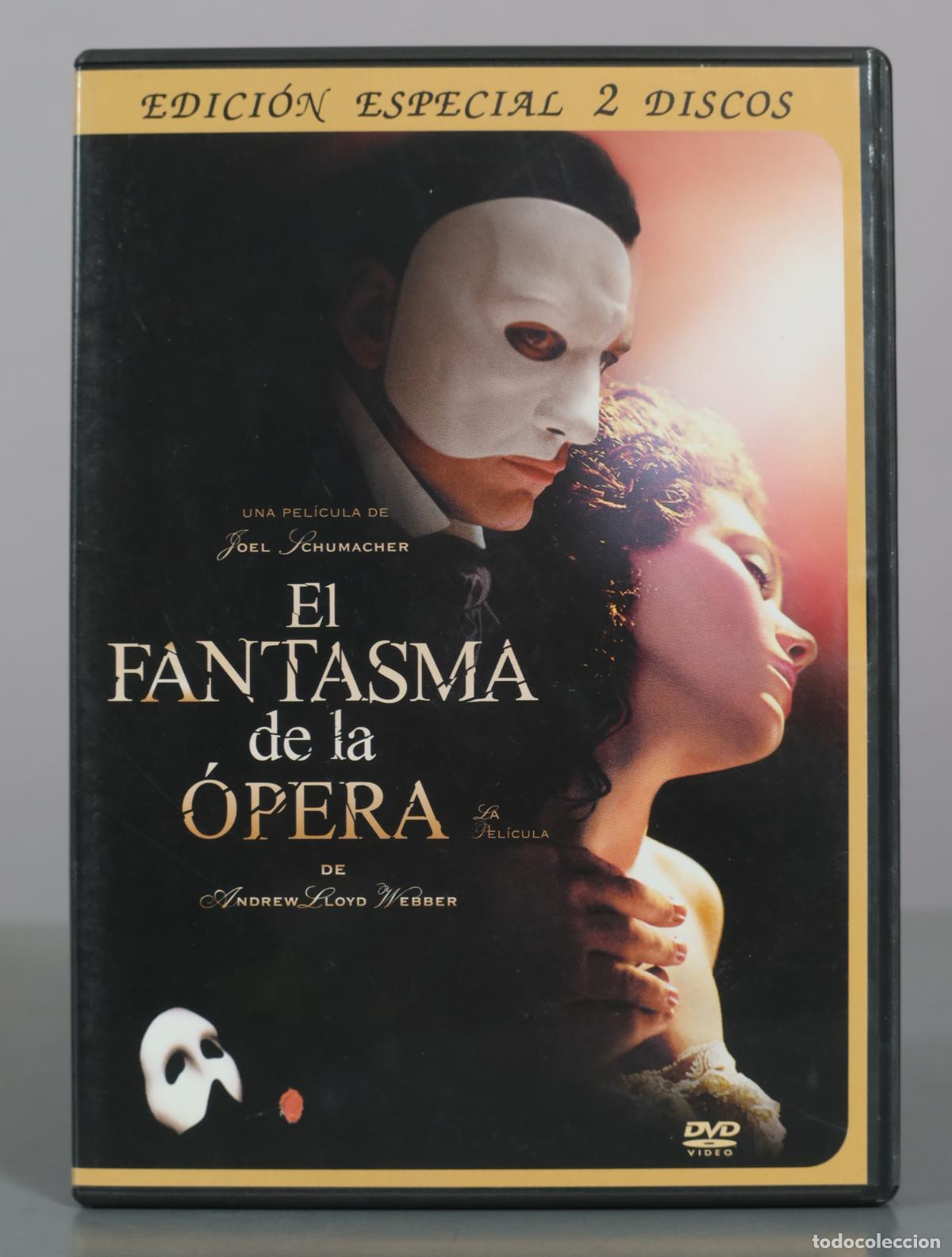 Cine: DVD. El Fantasma de la &Oacute;pera - Joel Schumacher - Andrew Lloyd Webber