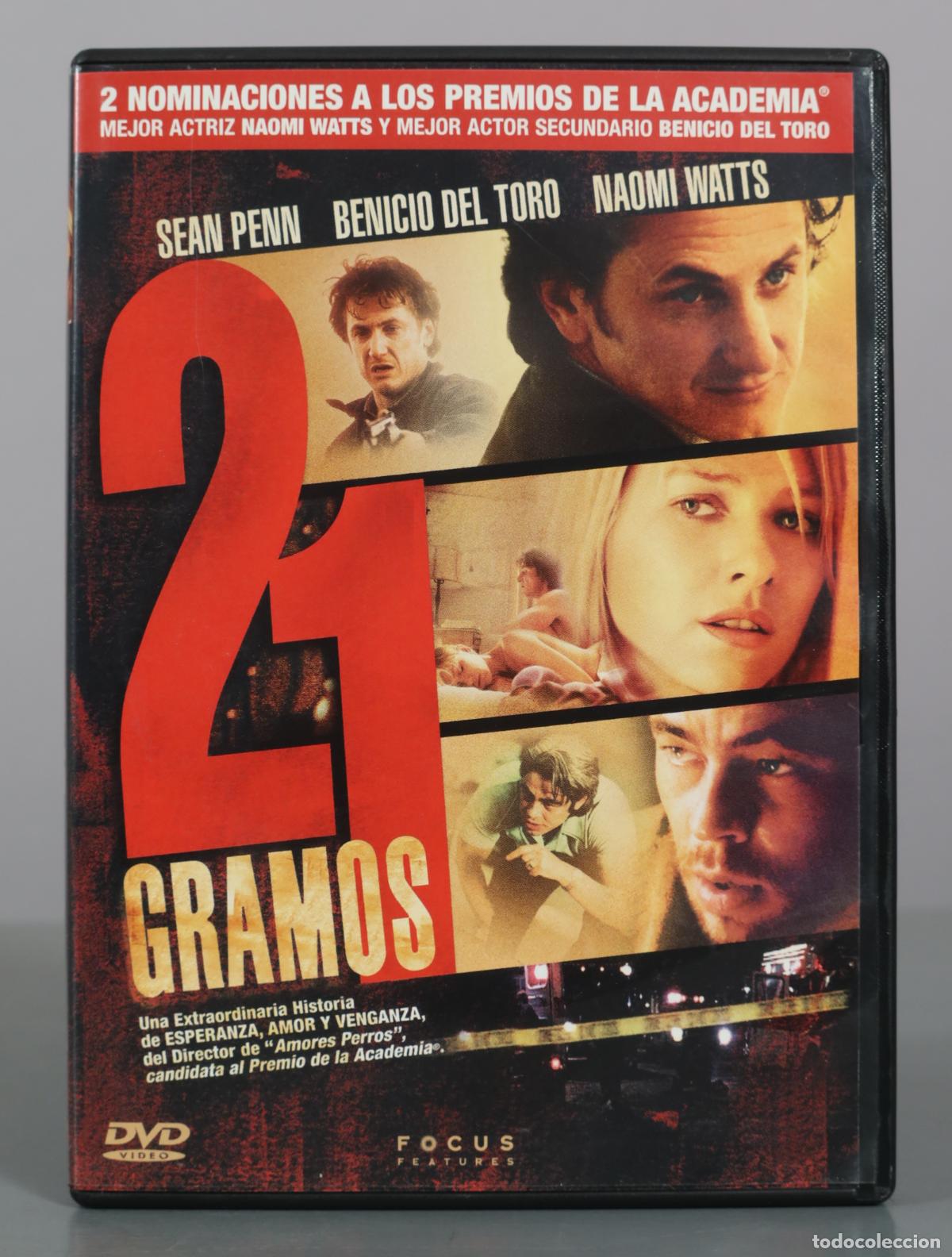 Cine: DVD. 21 Gramos - Sean Penn - Benicio Del Toro - Naomi Watts - Alejandro Gonz&aacute;lez I&ntilde;&aacute;rritu