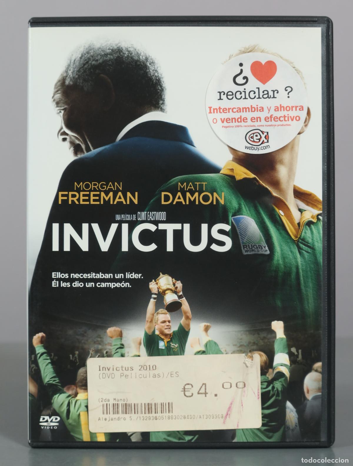 Cine: DVD. Invictus - Clint Eastwood - Morgan Freeman, Matt Damon