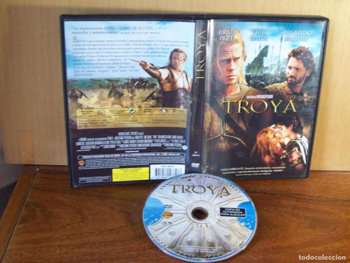Cine: TROYA - BRAD PITT - ERIC BANA - ORLANDO BLOOM - DIANA KRUGER - DVD