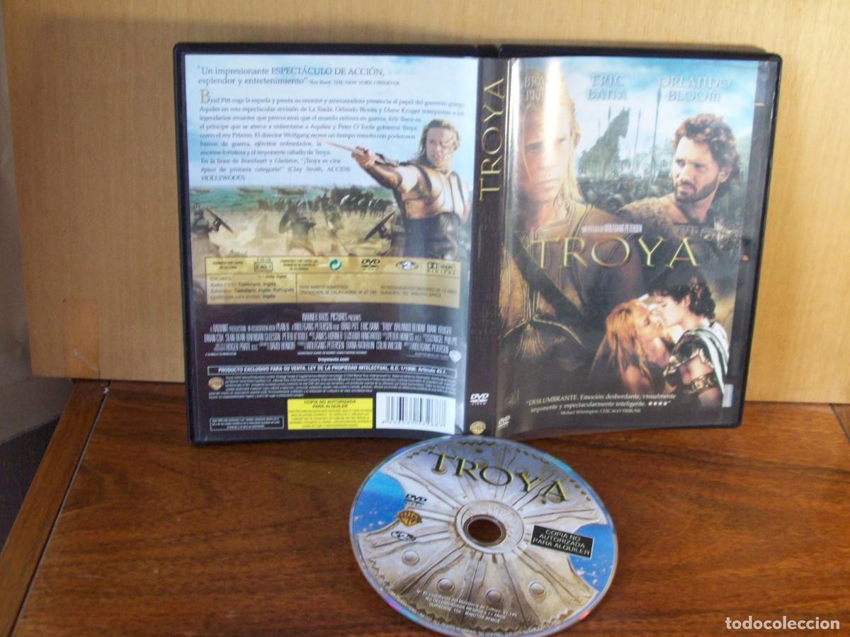 Cine: TROYA - BRAD PITT - ERIC BANA - ORLANDO BLOOM - DIANE KRUGER - DVD