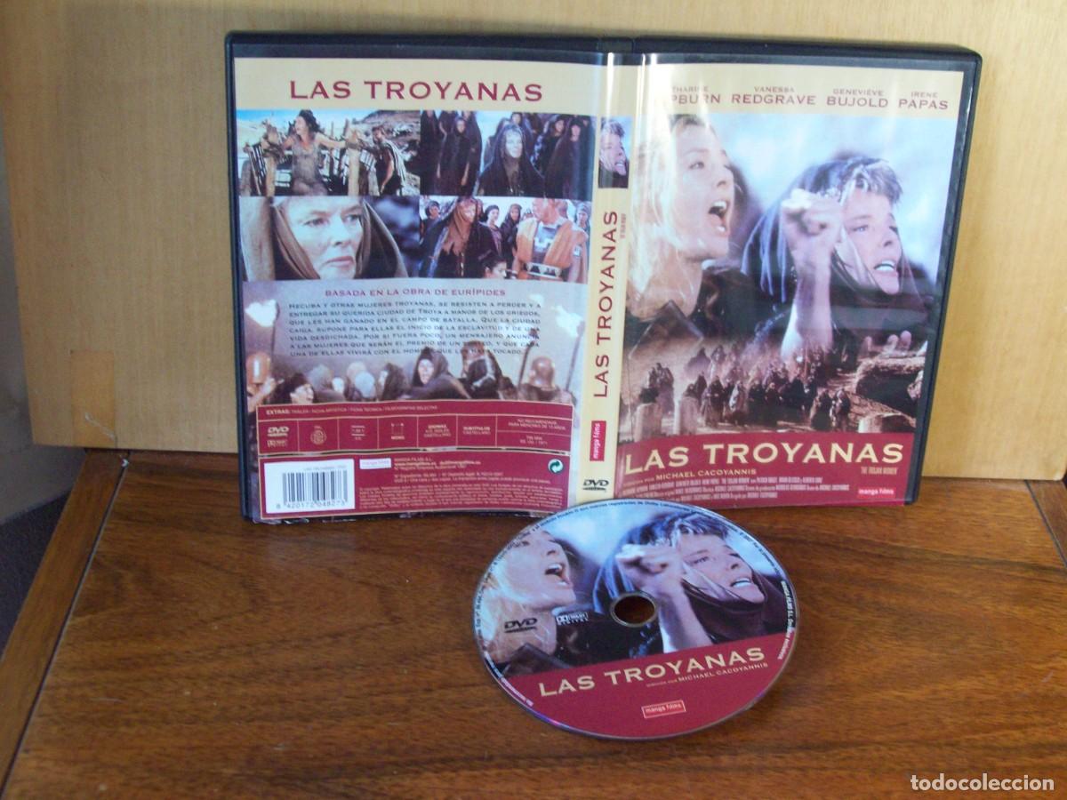 Cine: LAS TROYANAS - KATHARINE HEPBURN - VANESSA REDGRAVE - IRENE PAPAS - GENEVIEVE BUJOLD - DVD