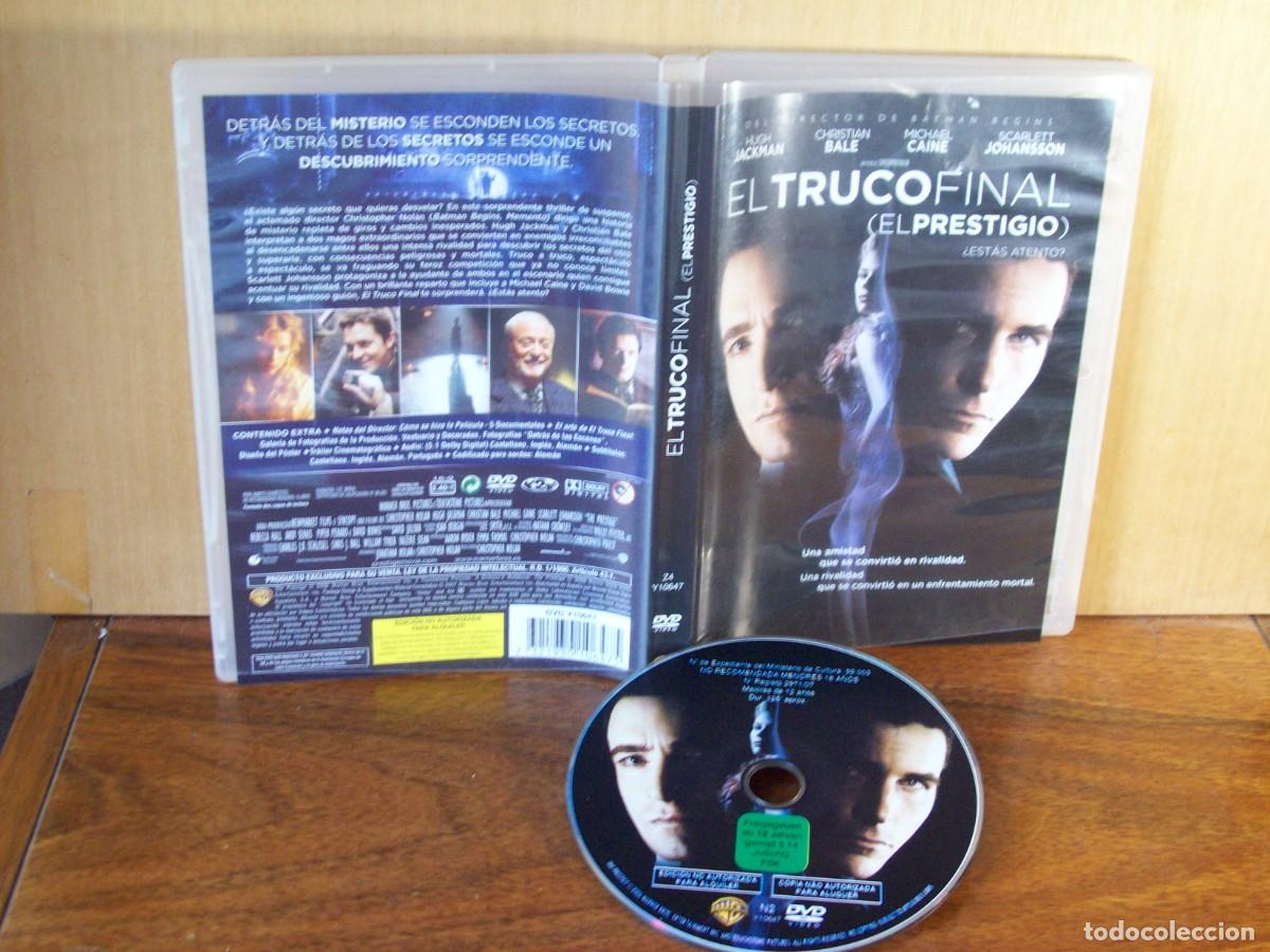 Cine: EL TRUCO FINAL - HUGH JACKMAN - CHRISTIAN BALE - MICHAEL CAINE - SCARLETT JOHANSSON - DVD