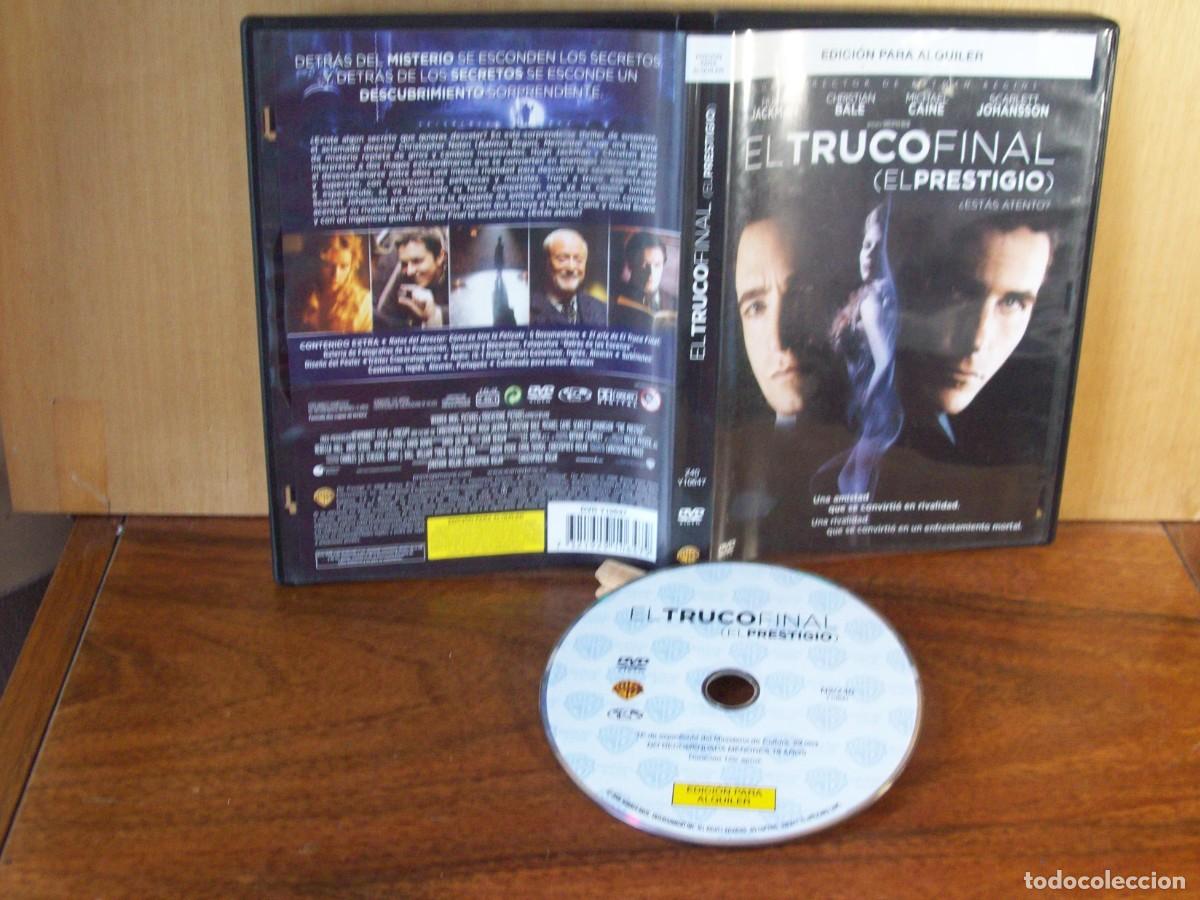 Cine: EL TRUCO FINAL - HUGH JACKMAN - CHRISTIAN BALE - SCARLETT JOHANSSON - DVD EDICION ALQUILER