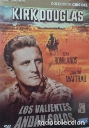 Cine: Los Valientes Andan Solos - Slim El Mundo DVD Como nuevo