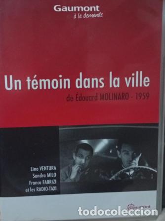 Cine: Un T&eacute;moin Dans La Ville - Slim Gaumont DVD Como nuevo