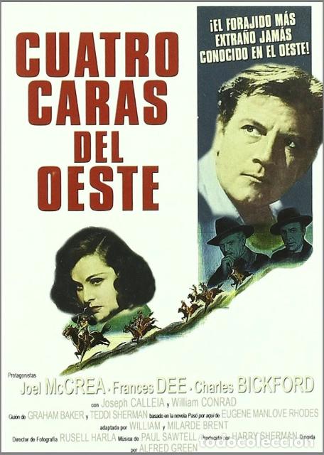 Cine: Cuatro Caras Del Oeste DVD Como nuevo
