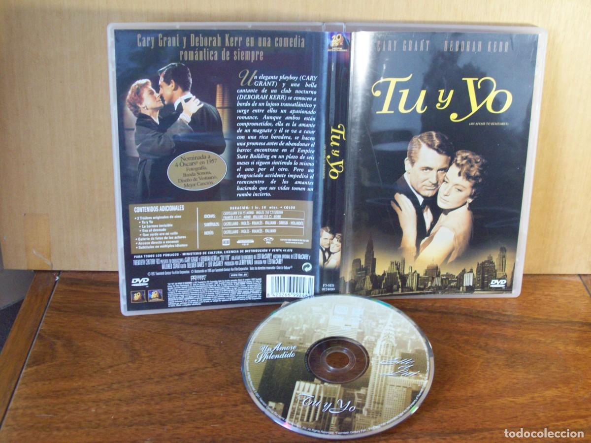 Cine: TU Y YO - CARY GRANT - DEBORAH KERR - DVD