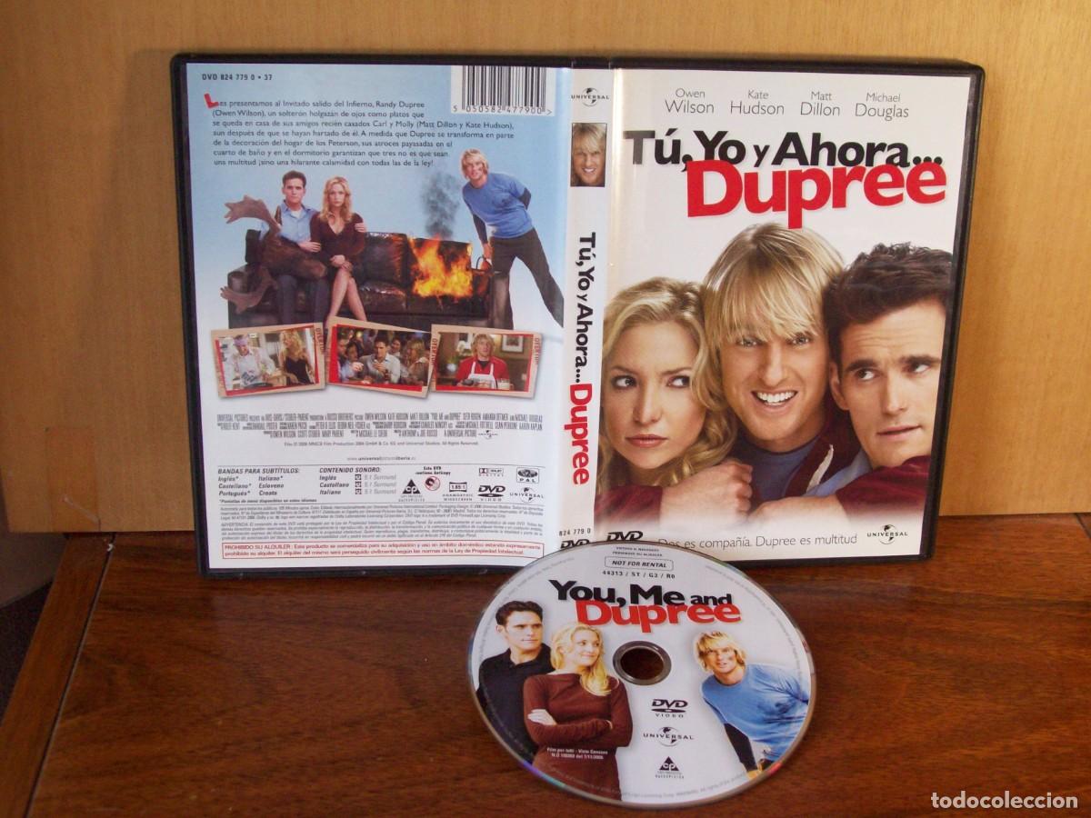Cine: TU, YO Y AHORA ....... DUPREE - OWEN WILSON - KATE HUDSON - MATT DILLON - MICHAEL DOUGLAS - DVD