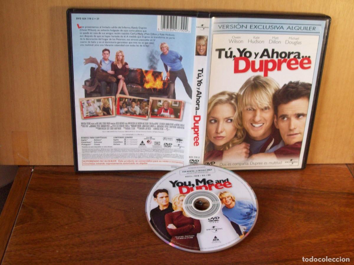 Cine: TU, YO Y AHORA... DUPREE -OWEN WILSON - KATE HUDSON - MATT DILLON - MICHAEL DOUGLAS - DVD ALQUILER