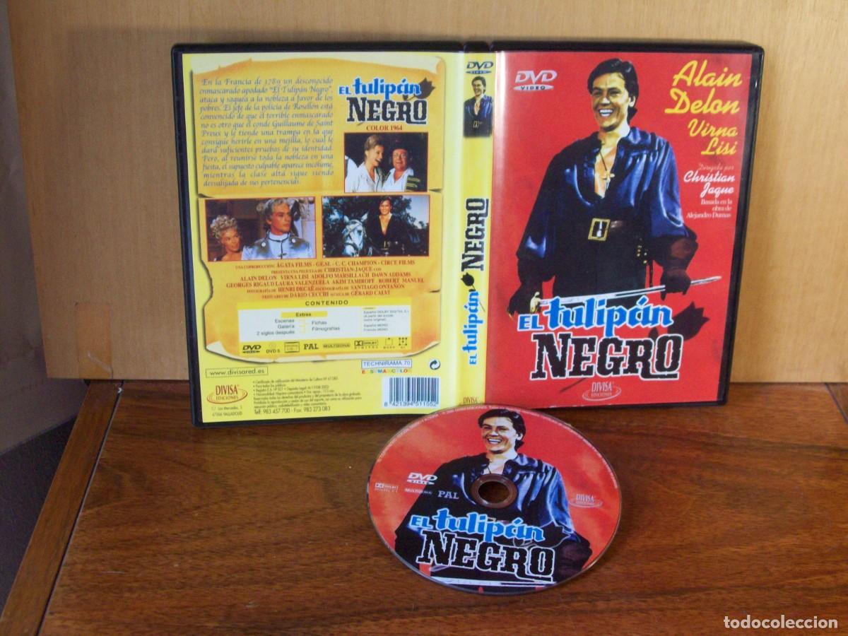 Cine: EL TULIPAN NEGRO - ALAIN DELON - VIRNA LISI - ADOLFO MARSILLACH - DAWN ADDAMS - DVD