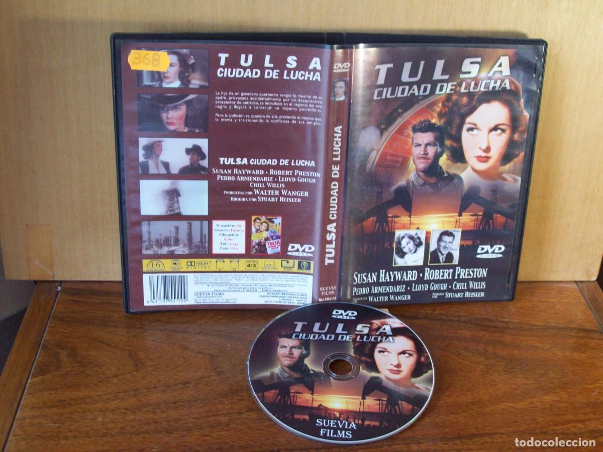 Cine: TULSA, CIUDAD DE LUCHA - SUSAN HAYWARD - ROBERT PRESTON - PEDRO ARMENDARIZ - DVD