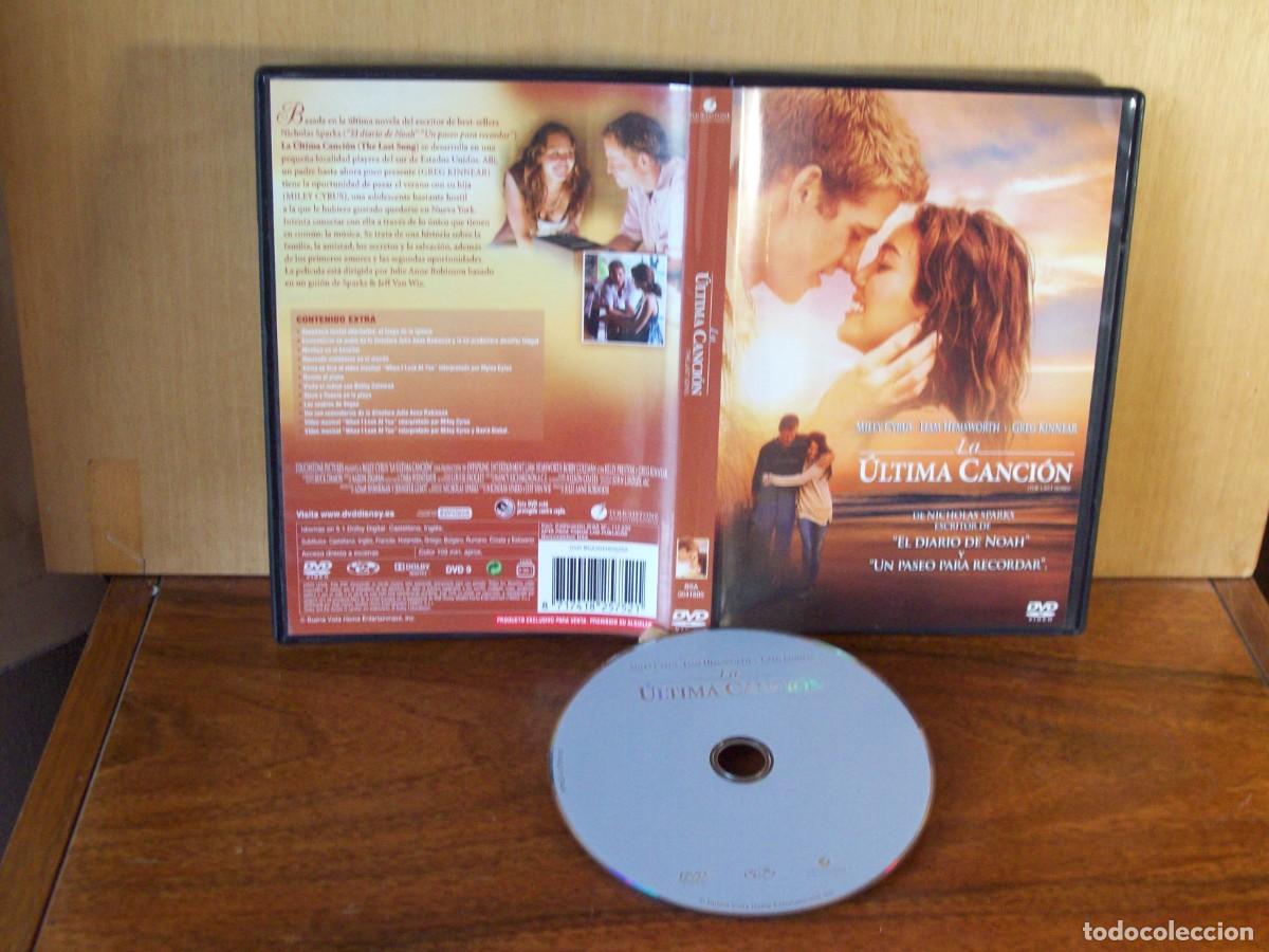 Cine: LA ULTIMA CANCION - MILEY CYRUS - LIAM HEMSWORTH - GREG KINNEAR - DVD