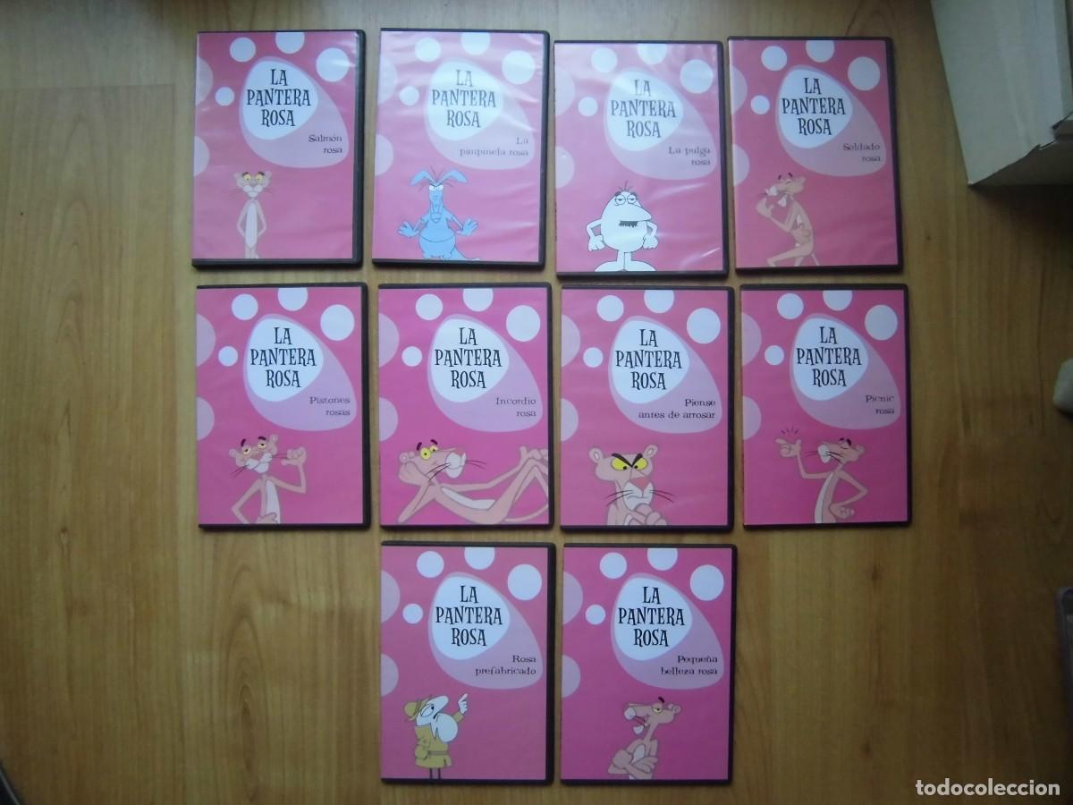 Cine: LOTE 10 DVD'S LA PANTERA ROSA