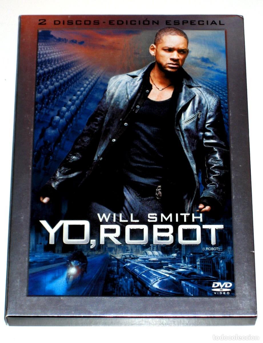 Cinema: Yo Robot (E.E. 2 Discos) - Alex Proyas Will Smith Bridget Moynahan Bruce Geenwood DVD DESCATALOGADO