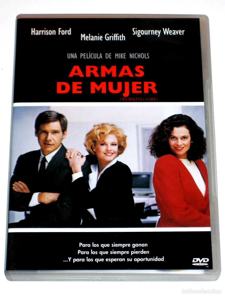 Kino: Armas de Mujer - Mike Nichols Melanie Griffith Harrison Ford Sigourney Weaver DVD DESCATALOGADO