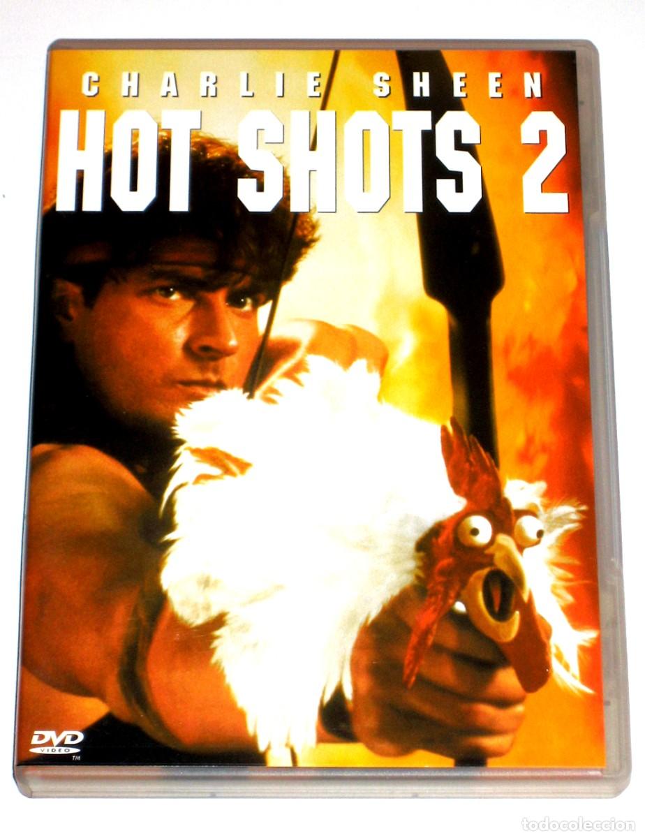 Cinema: Hot Shots 2 -Jim Abrahams Charlie Sheen Lloyd Bridges Valeria Golino Richard Crenna DVD DESCATALOG.