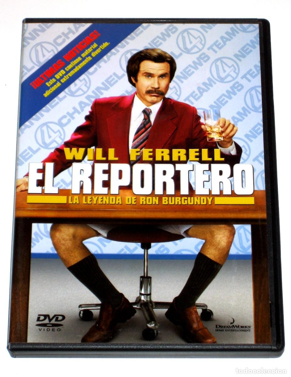 Cine: El Reportero : La Leyenda de Ron Burgundy - Adam McKay Will Ferrell Christina Applegate DVD DESCAT.