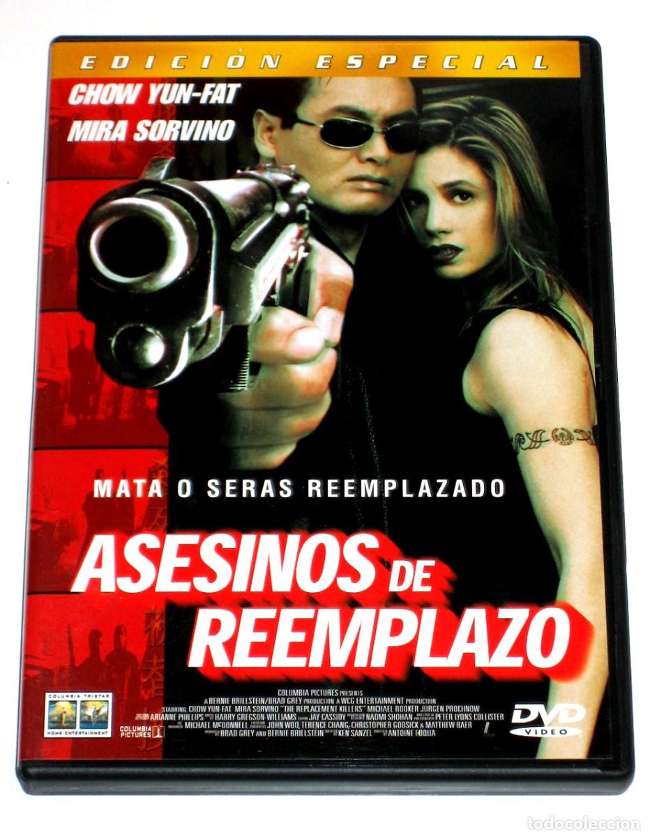 Cinema: Asesinos de Reemplazo (E.E) - Antoine Fuqua Chow Yun-Fat Mira Sorvino Michael Rooker DVD DESCATALOG.