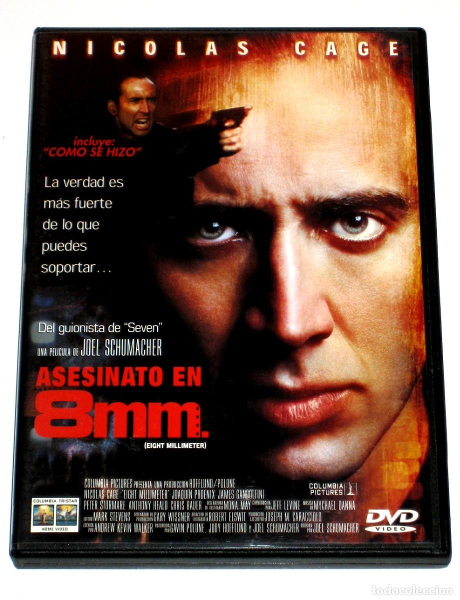 Cinema: Asesinato en 8mm - Joel Schumacher Nicholas Cage Joaquin Phoenix James Gandolfini DVD DESCATALOGADO