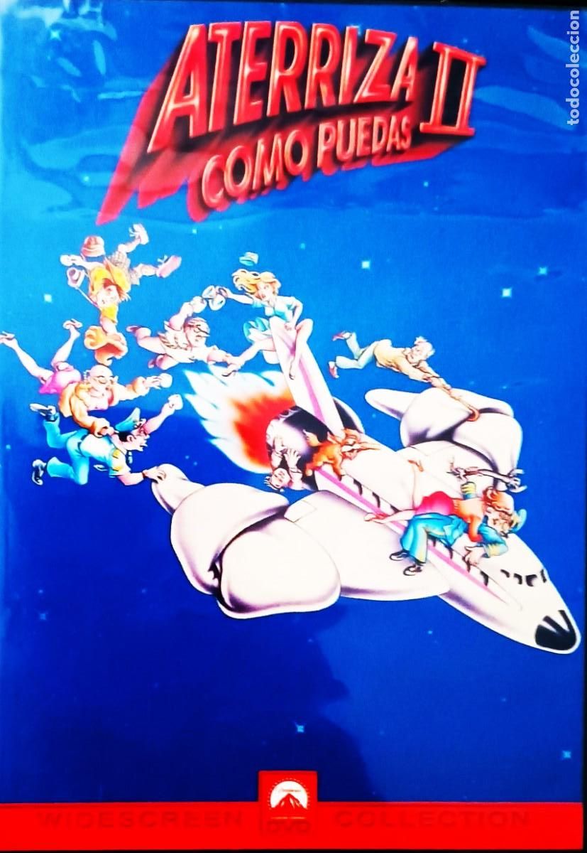 Cine: ATERRIZA COMO PUEDAS, PARTE 2. CINE EN DVD DE COLECCION.