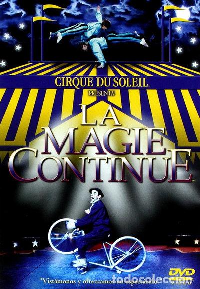 Cine: Cirque Du Soleil: La Magie Continue- 8414533022743