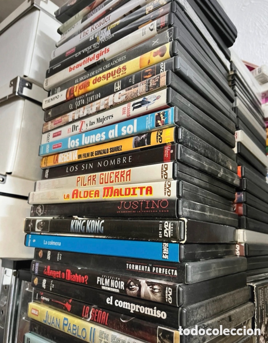 Cine: Lote de 56 DVD originales