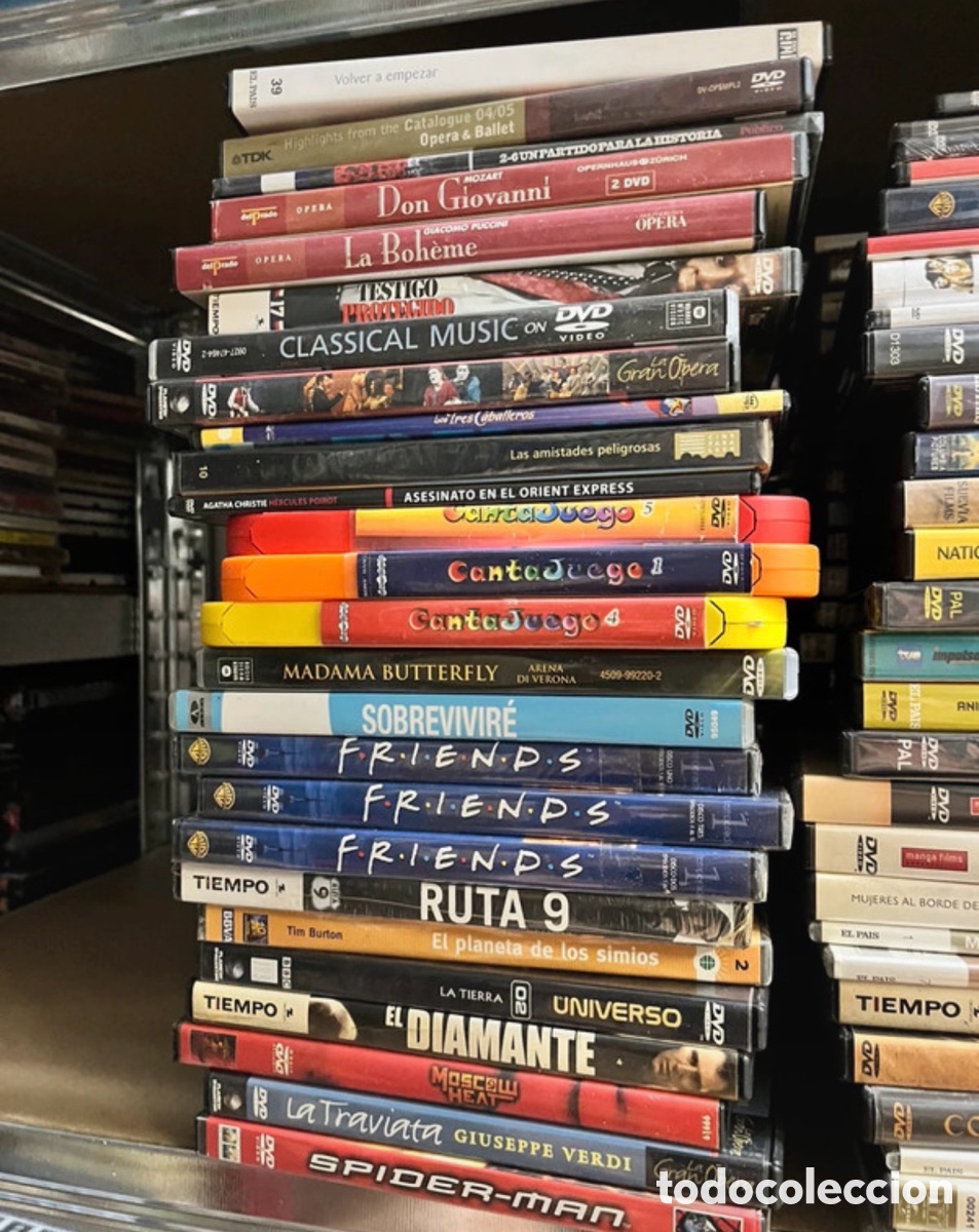 Cine: Lote 73 DVD originales