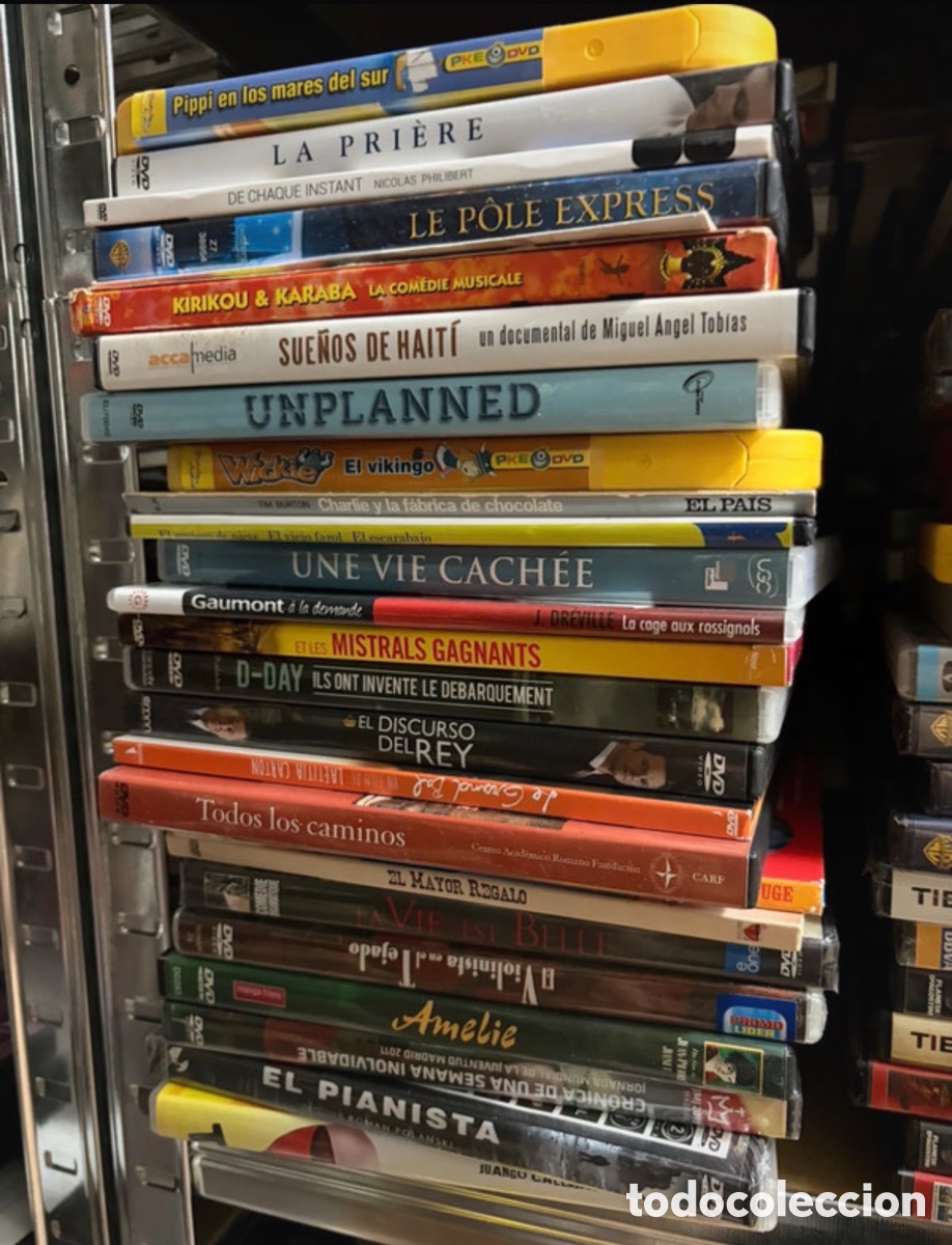 Cine: Lote de 80 DVD originales