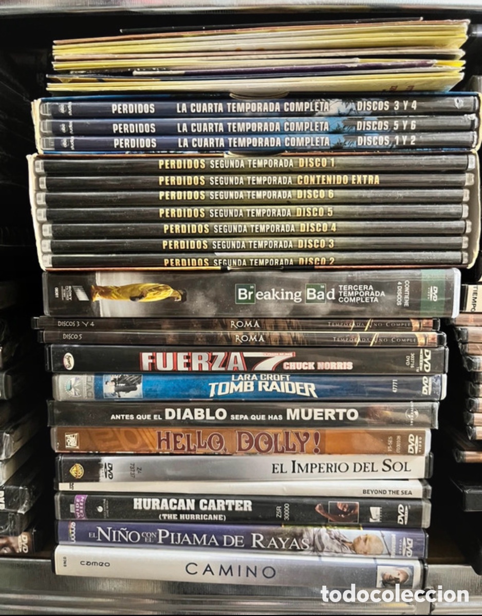 Cine: Lote de 72 DVD originales cine cl&aacute;sico y moderno