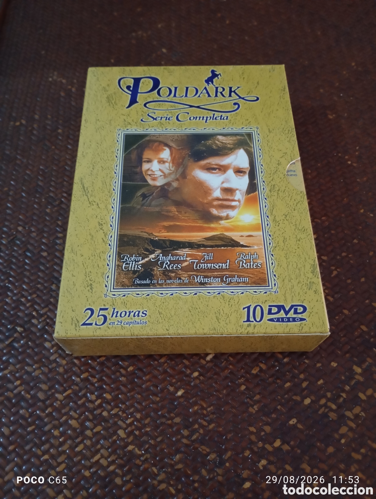 Cinema: Poldark serie completa 10 DVD