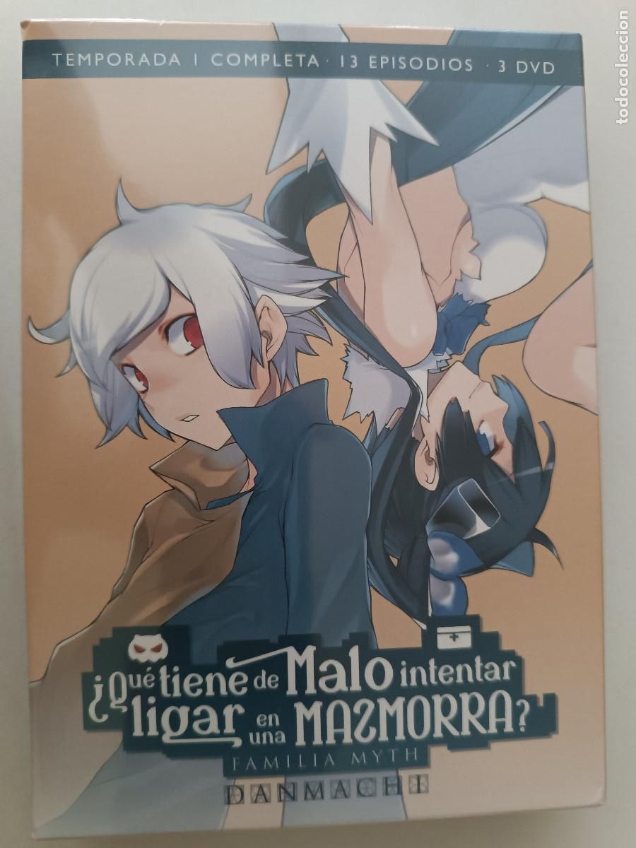 Cinema: DANMACHI - QUE TIENE DE MALO INTENTAR LIGAR EN UNA MAZMORRA 1&ordm; TEMPORADA COMPLETA DVD PRECINTADO