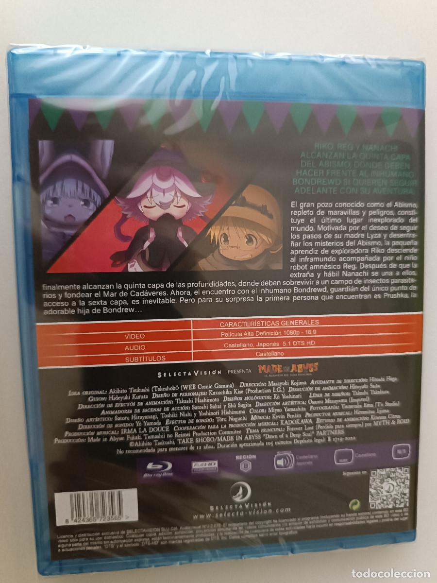 Cine: MADE IN ABYSS - EL AMANECER DEL ALMA PROFUNDA (ANIME) BLU-RAY PRECINTADO