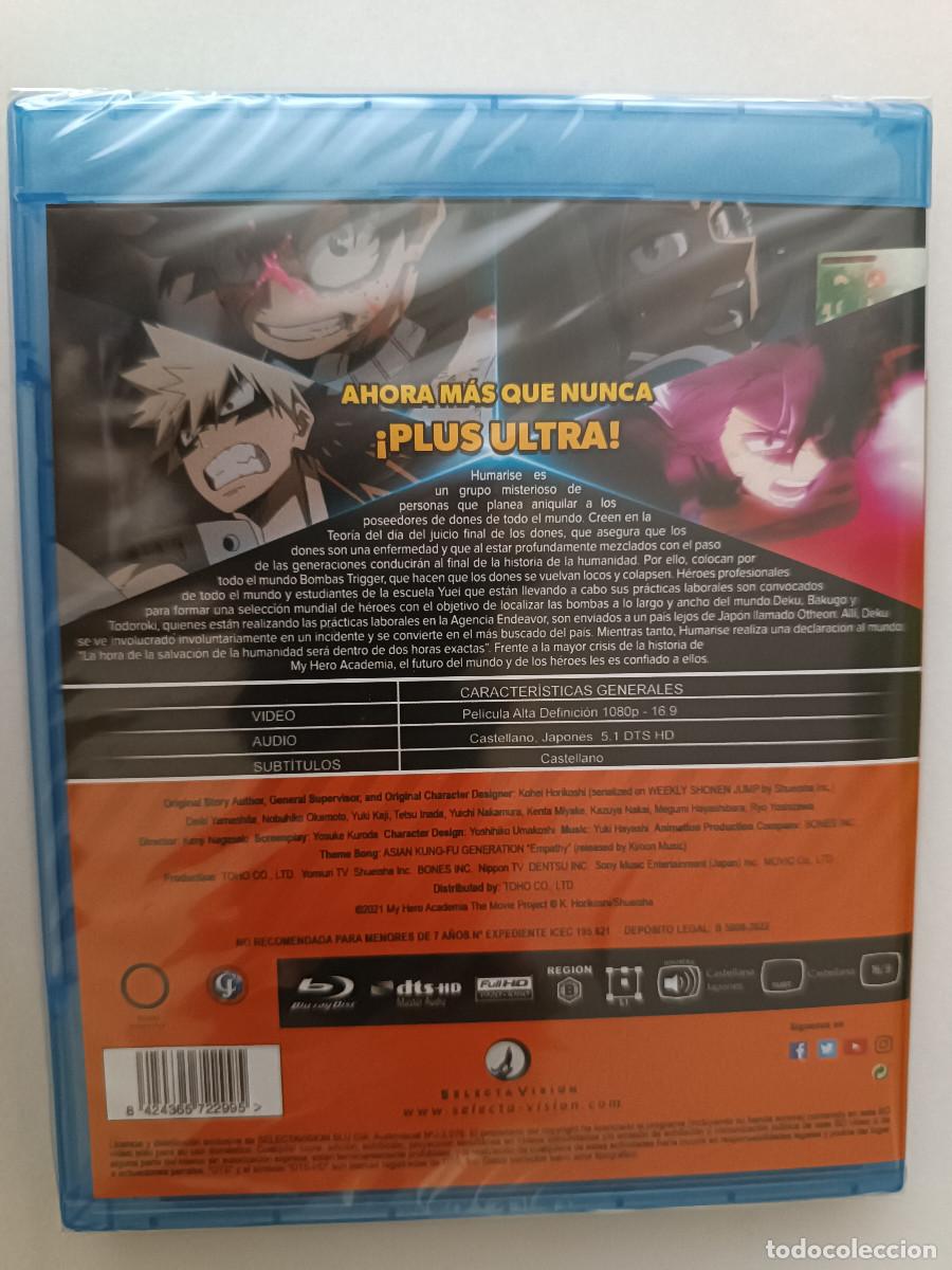 Cine: MY HERO ACADEMIA - MISION MUNDIAL DE HEROES (ANIME) BLU-RAY PRECINTADO