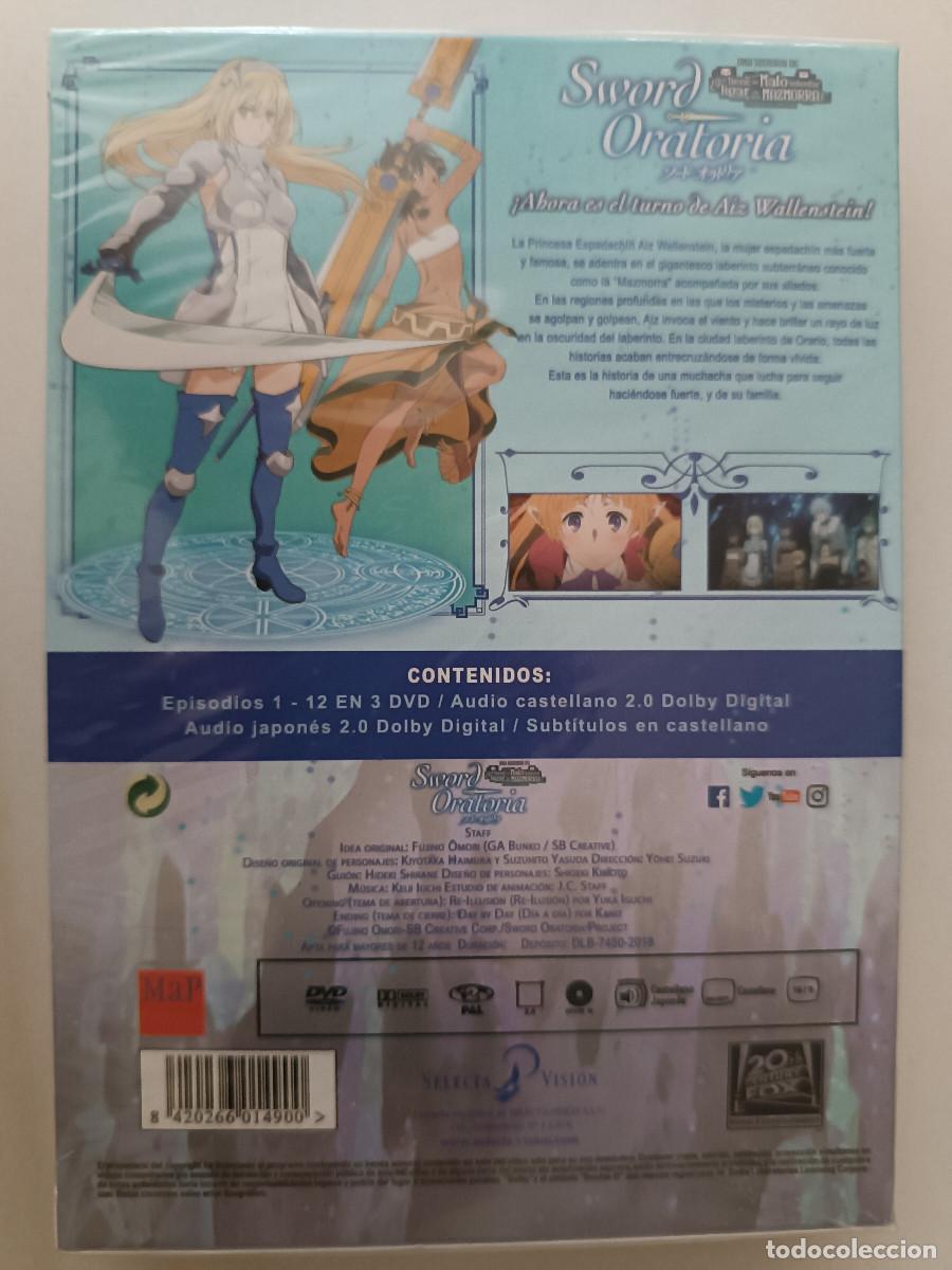 Cine: SWORD OF ORATORIA (ANIME) SERIE COMPLETA DVD PRECINTADO