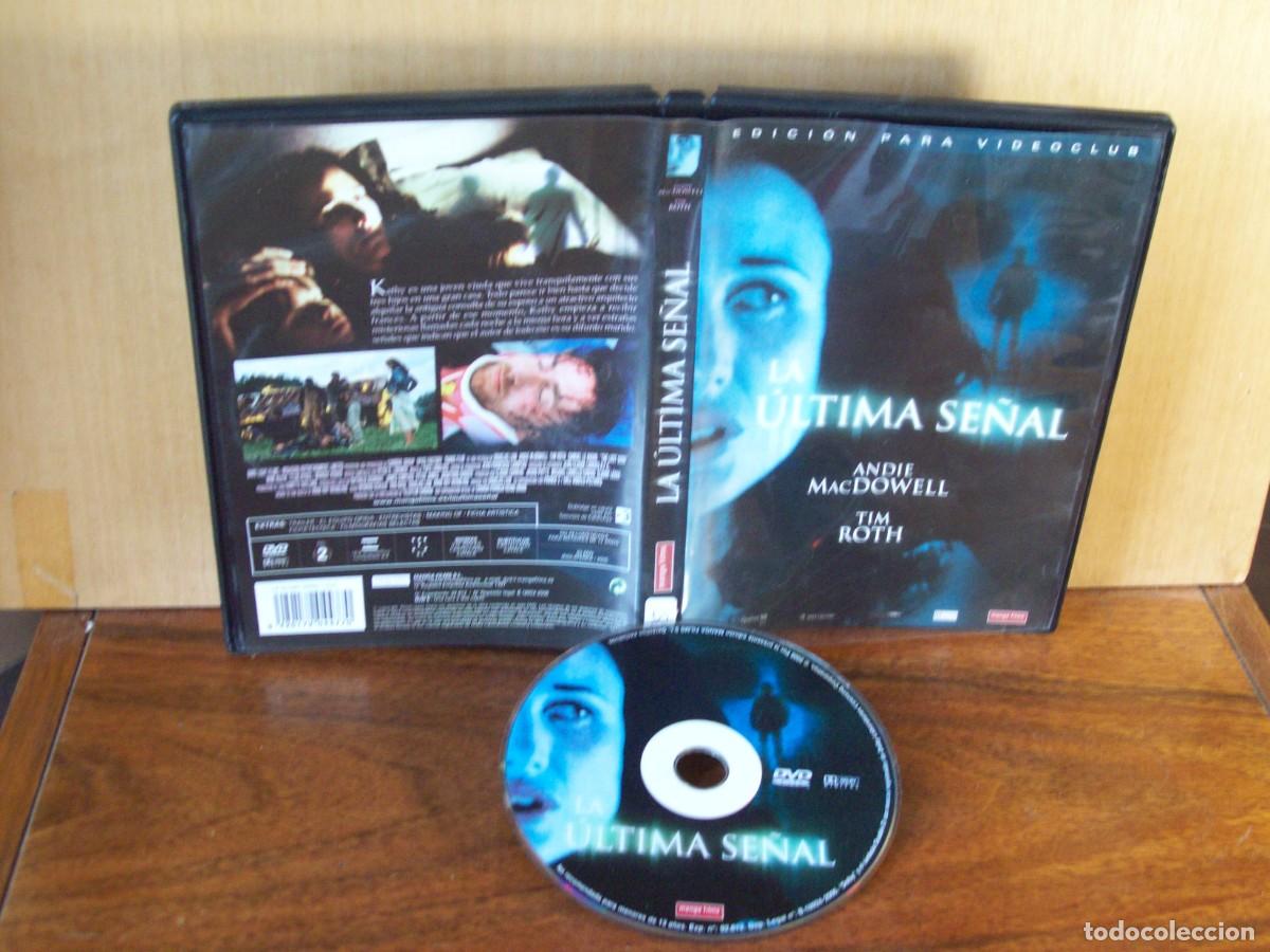 Cine: LA ULTIMA SE&Ntilde;AL - ANDIE MACDOWELL - TIM ROTH - DVD EDICIO ALQUILER