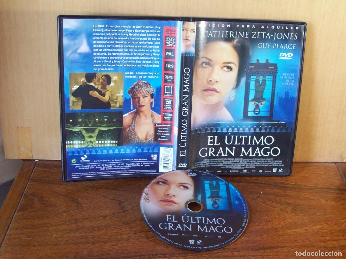 Cine: EL ULTIMO GRAN MAGO - GUY PEARCE - CATHERINE ZETE-JONES - DVD EDICION ALQUILER