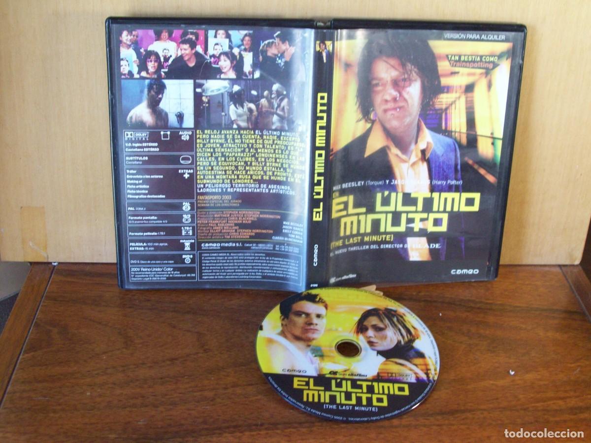 Cine: EL ULTIMO MINUTO - MAX BEESLEY - JASON ISACCS - DVD EDICION ALQUILER