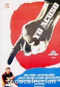 Cine: Yo Acuso - I accuse! - Jose Ferrer, Anton Walbrook, Viveca Lindfors DVD New!
