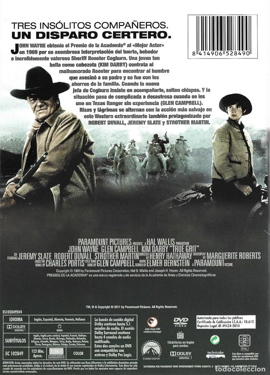 Cine: VALOR DE LA LEY JOHN WAYNE - Foto 2