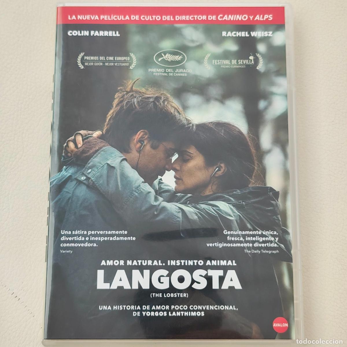 Cine: DVD COLIN FARRELL AMOR NATURAL. INSTINTO ANIMAL LANGOSTA (THE LOBSTER)
