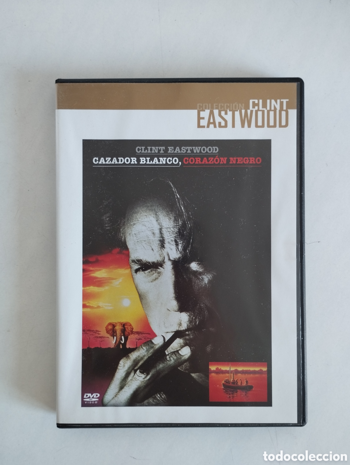 Cine: PELICULA DVD CAZADOR BLANCO,CORAZ&Oacute;N NEGRO