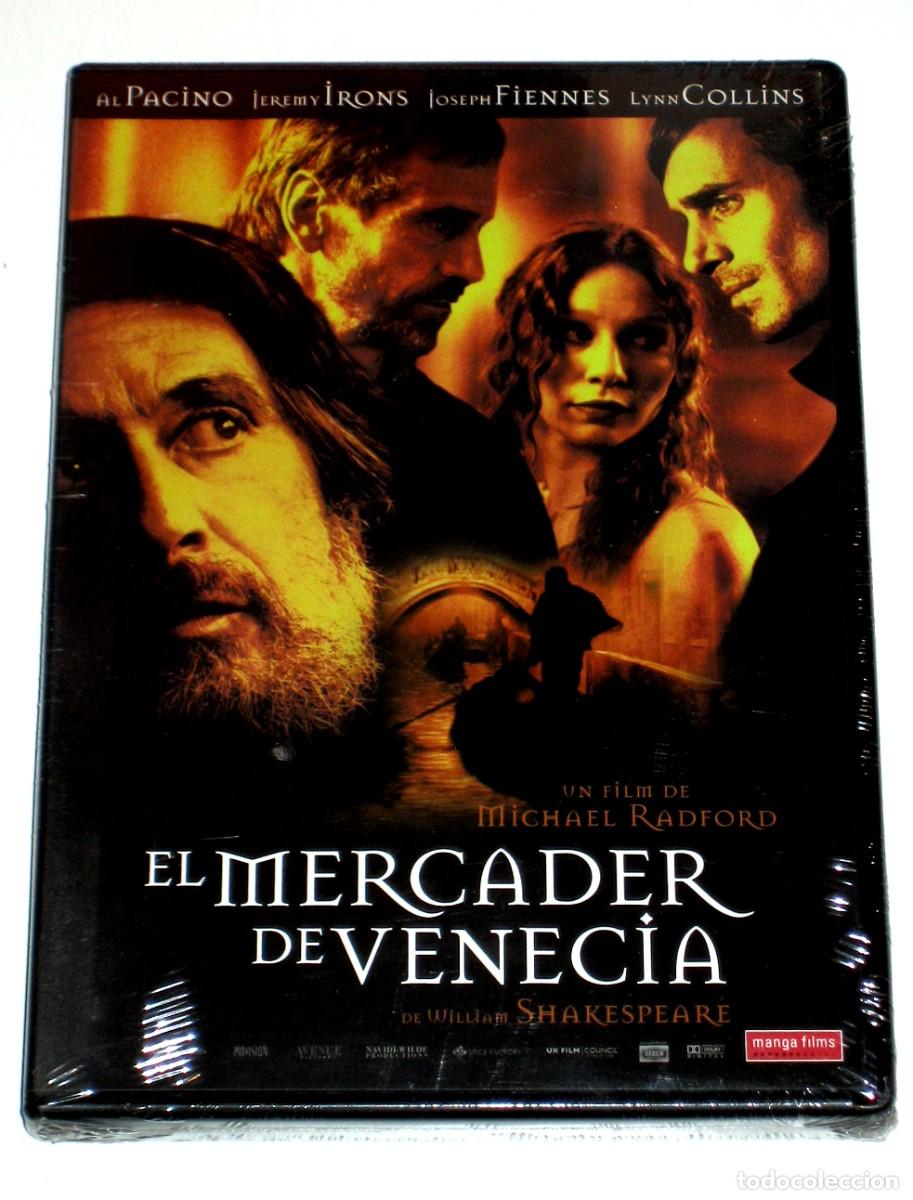 Cine: El Mercader de Venecia - Michael Radford Al Pacino Joseph Fiennes Lynn Collins DVD NUEVO Y PRECINTAD