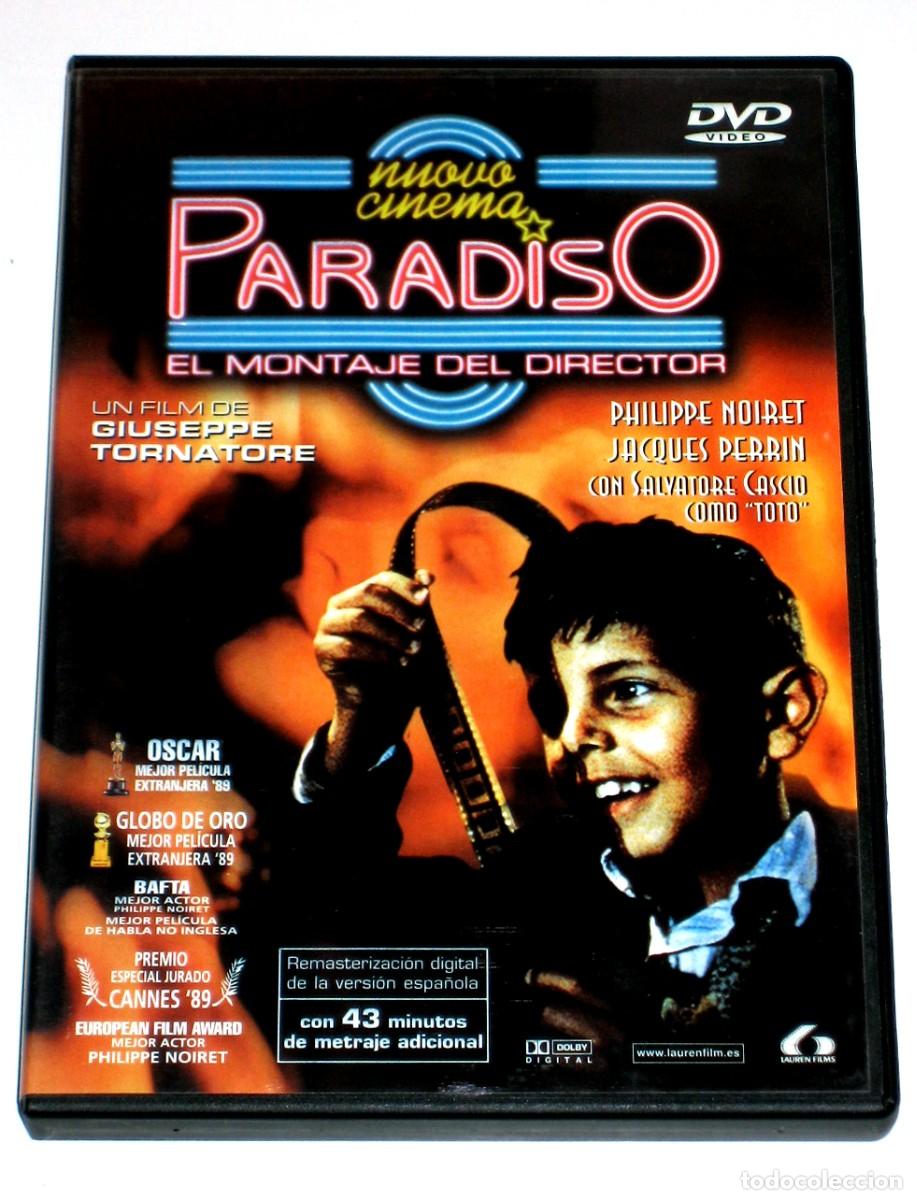 Cine: Cinema Paradiso (El Montaje del Director) - Giuseppe Tornatore Philippe Noiret DVD DESCATALOGADO