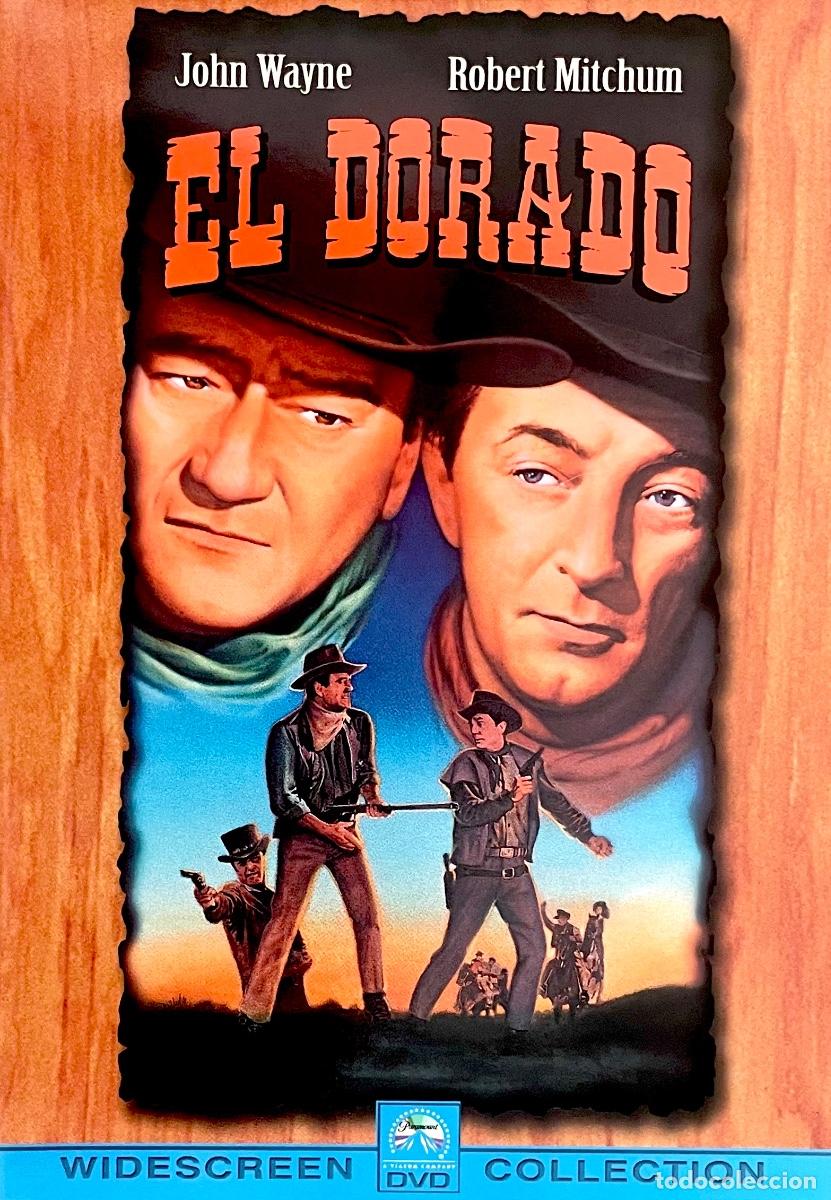Cine: DVD. EL DORADO. John Wayne. Robert Mitchum. James Caan. Arthur Hunnicutt. Ed Asner. Howard Hawks.